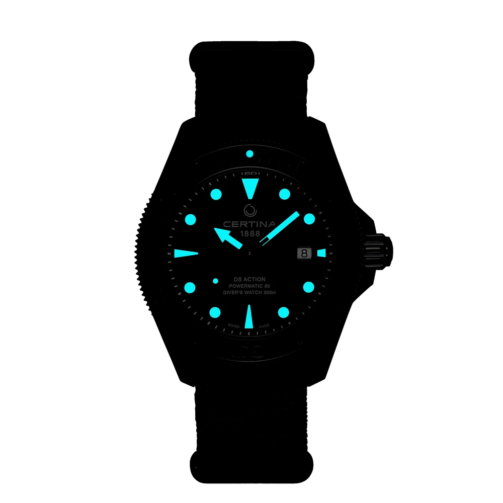 DS Action Diver 43mm Powermatic 80