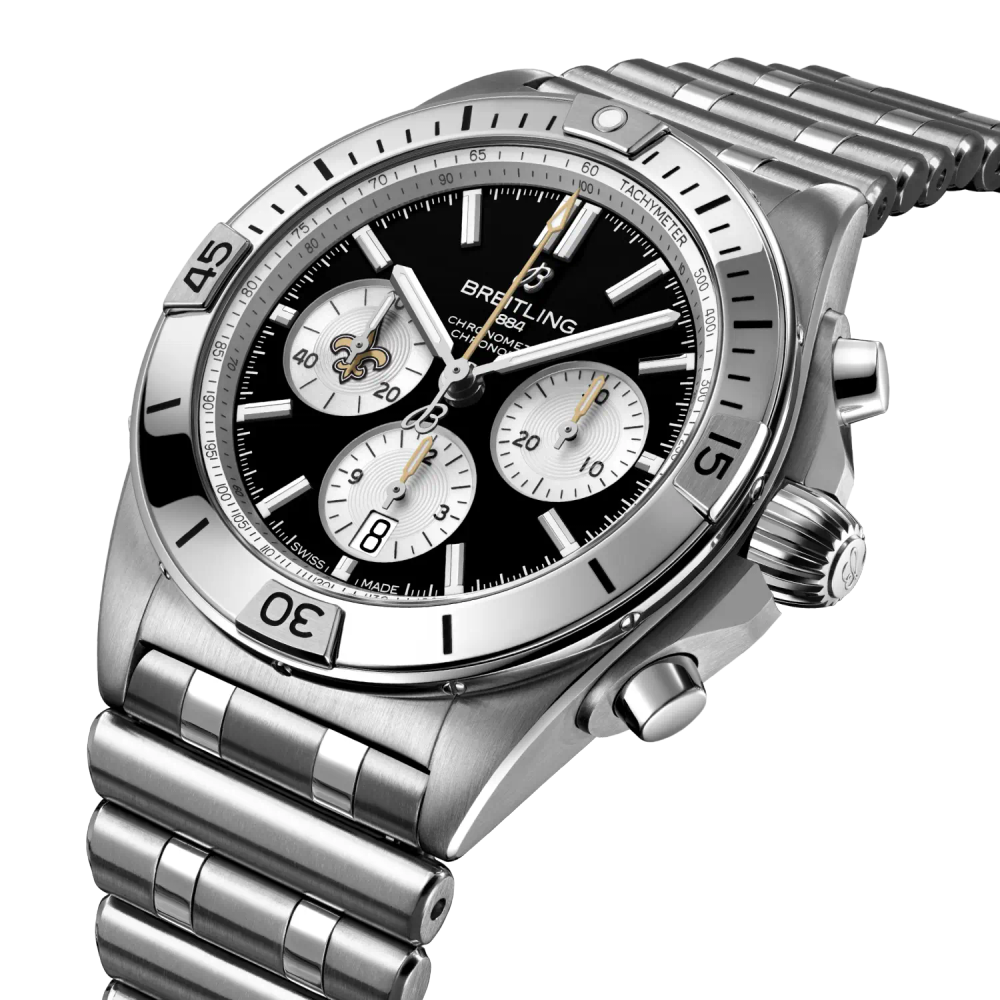 Chronomat B01 42 NFL New Orleans Saints Edition