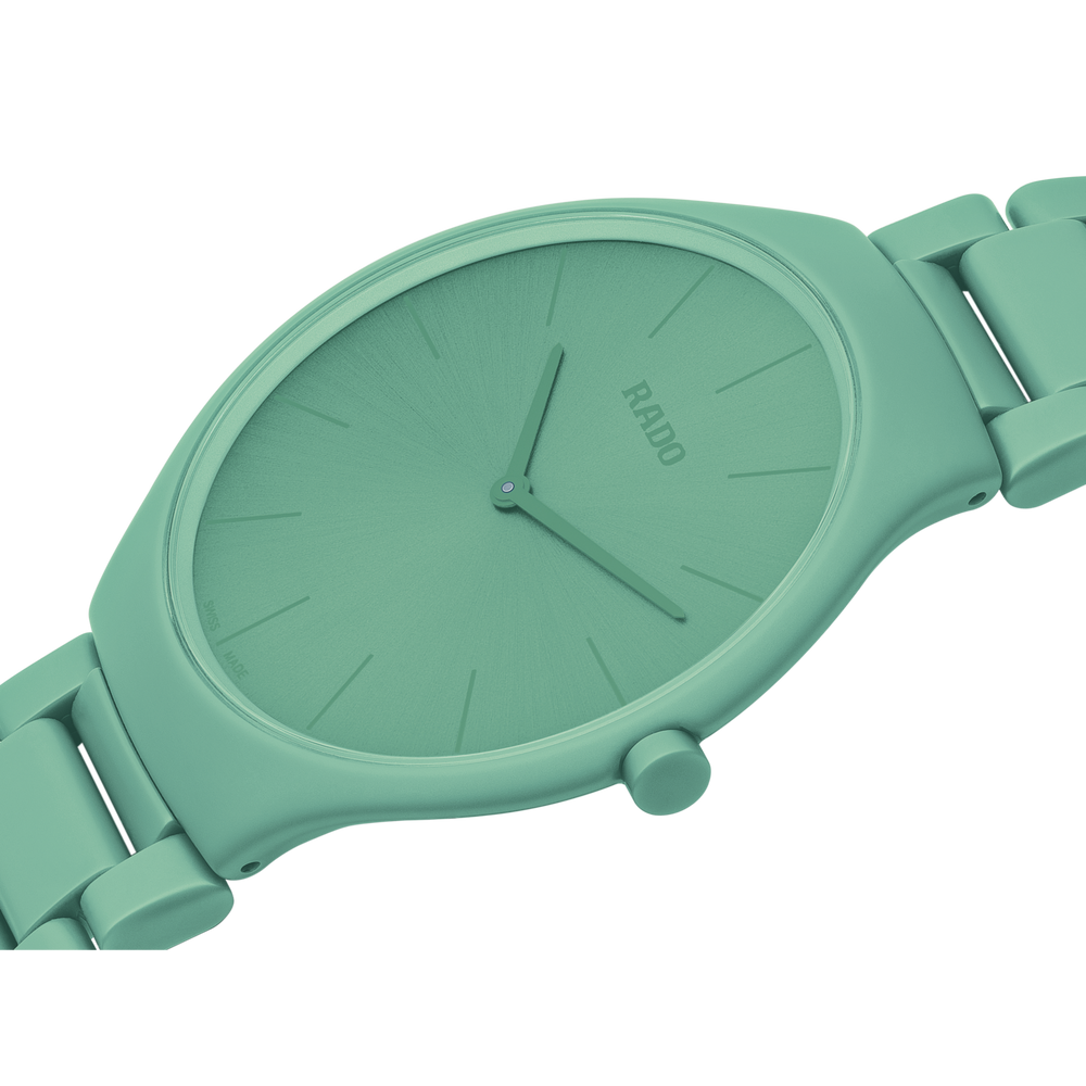 True Round Thinline Les Couleurs™ Le Corbusier Slightly greyed English green 32041