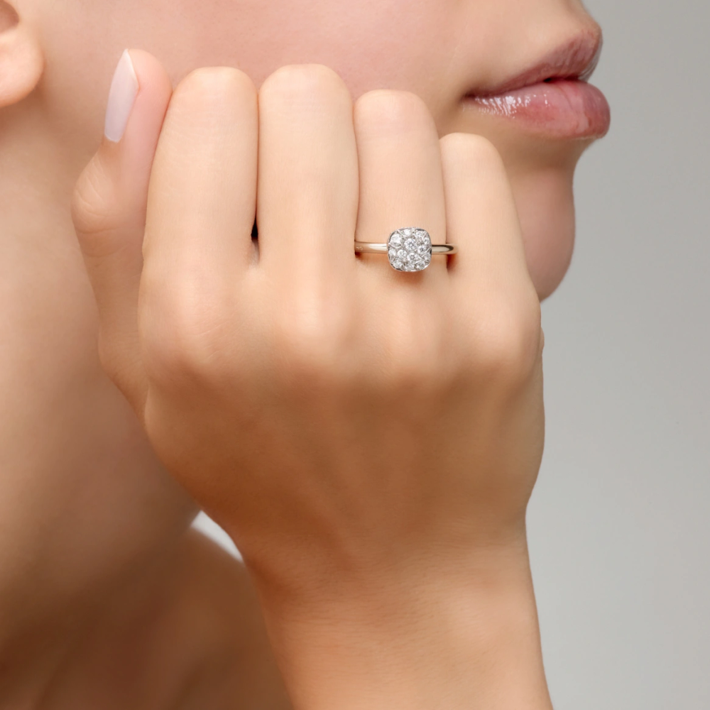 Ring Nudo Solitaire