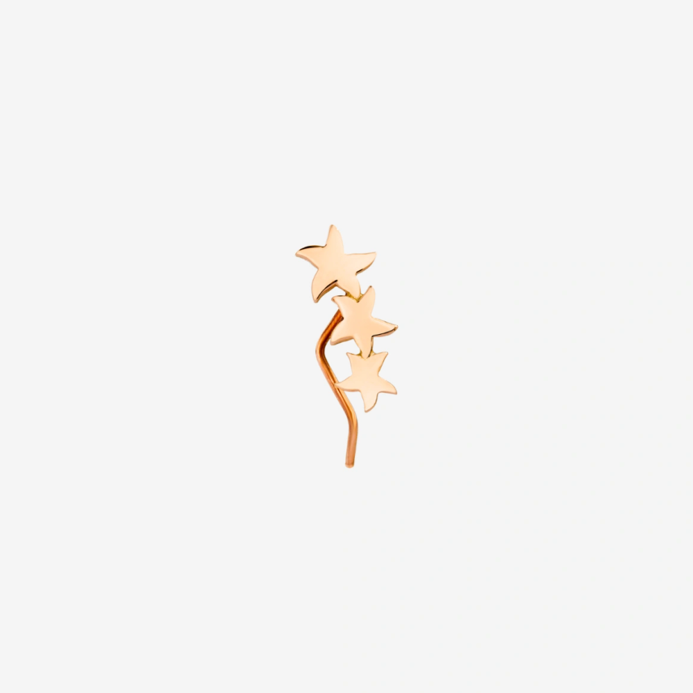 Contour D'oreille Stellina Or Rose