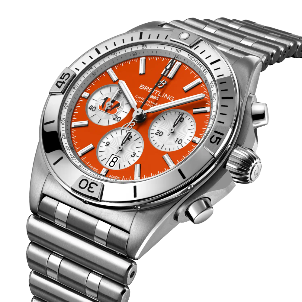 Chronomat B01 42 NFL Cincinnati Bengals Edition