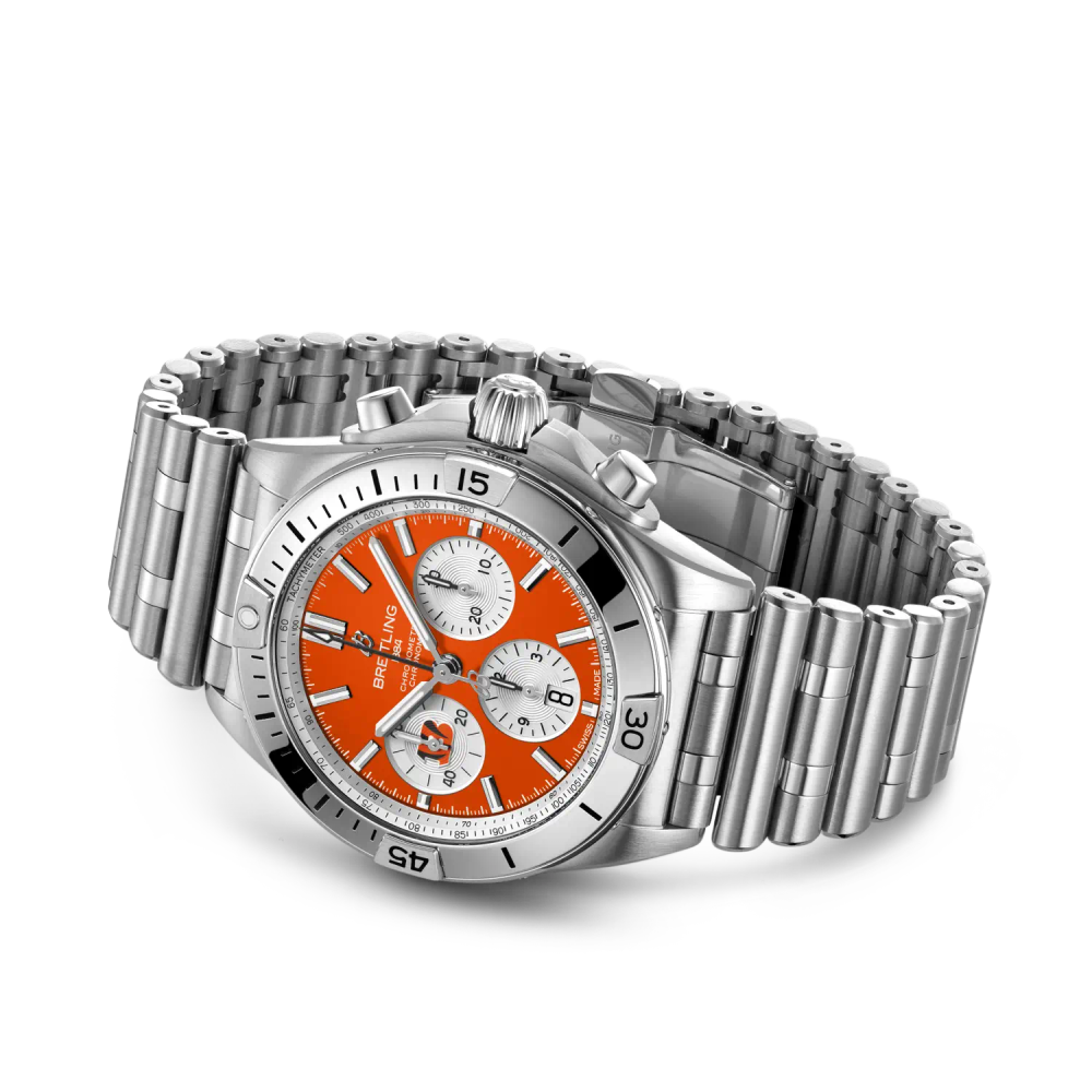 Chronomat B01 42 NFL Cincinnati Bengals Edition