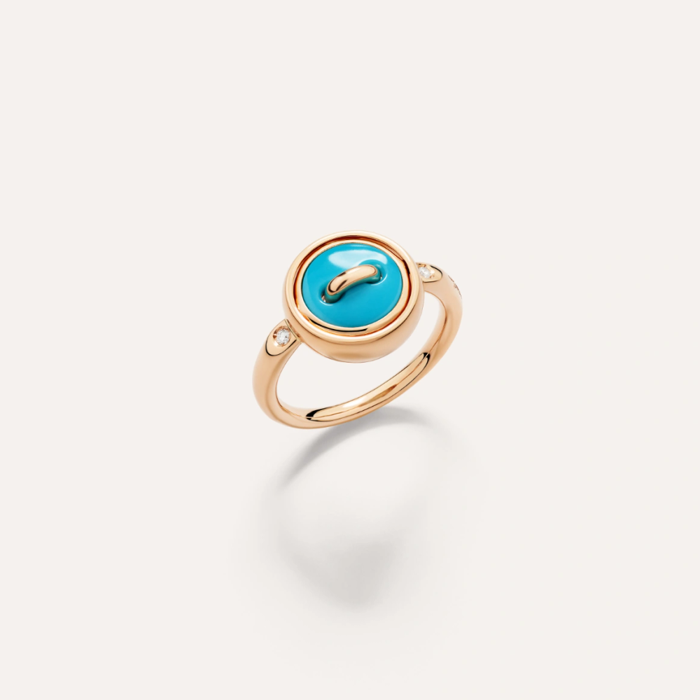 Pom Pom Dot Reversible Ring