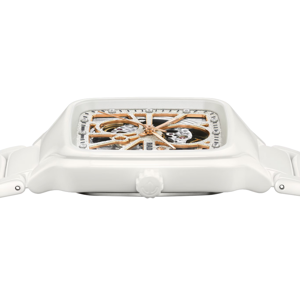 True Square Automatic Open Heart Sparkling
