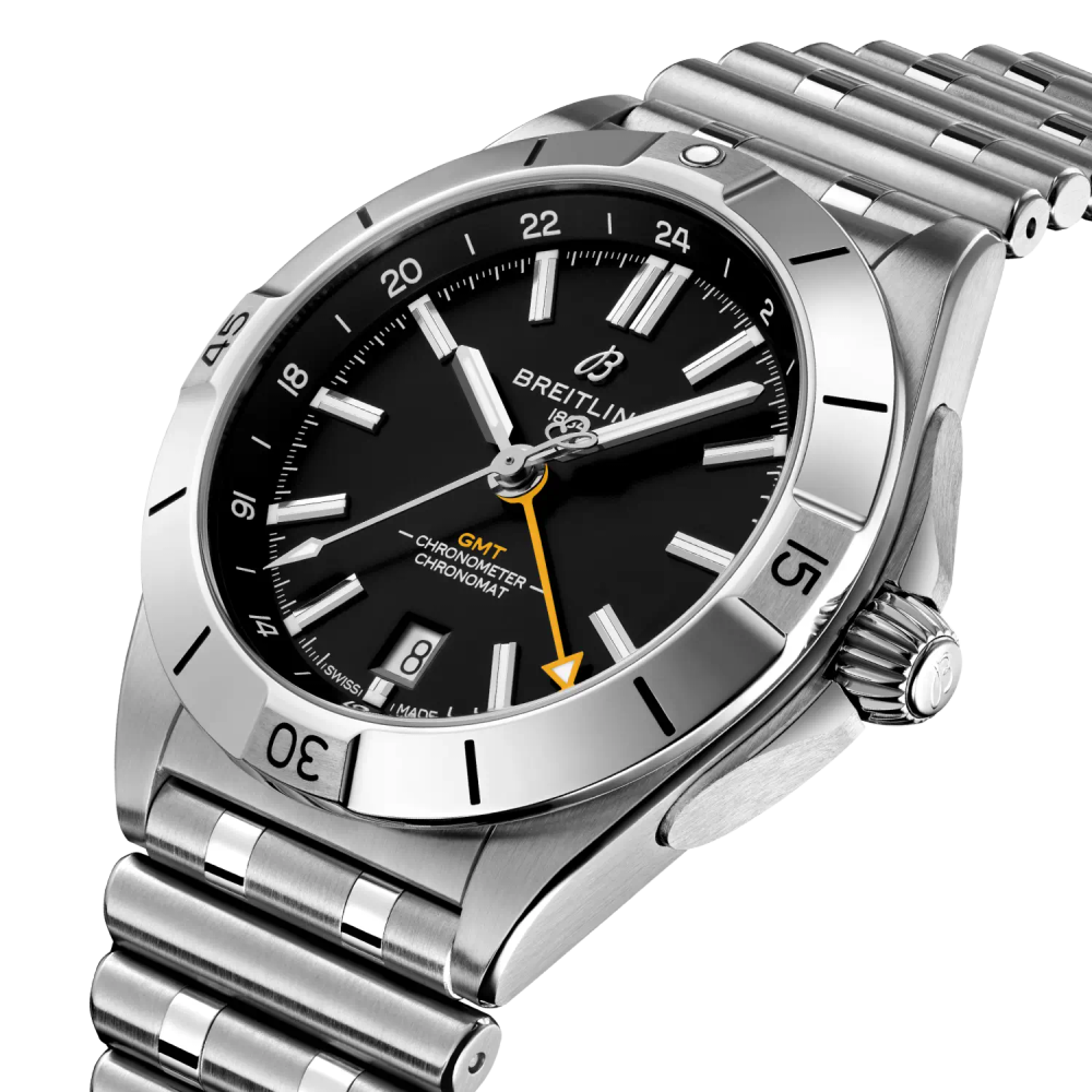 Chronomat Automatic GMT 40 NFL Pittsburgh Steelers Edition
