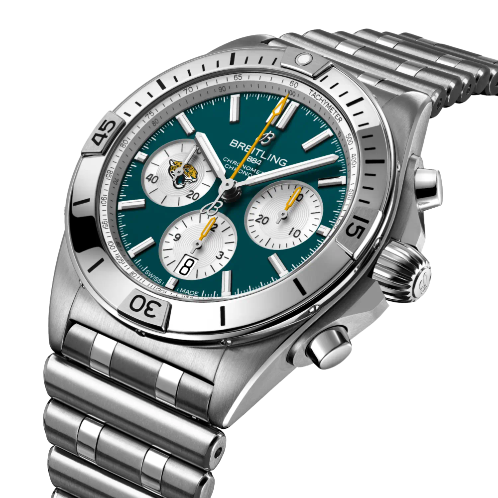 Chronomat B01 42 NFL Jacksonville Jaguars Edition