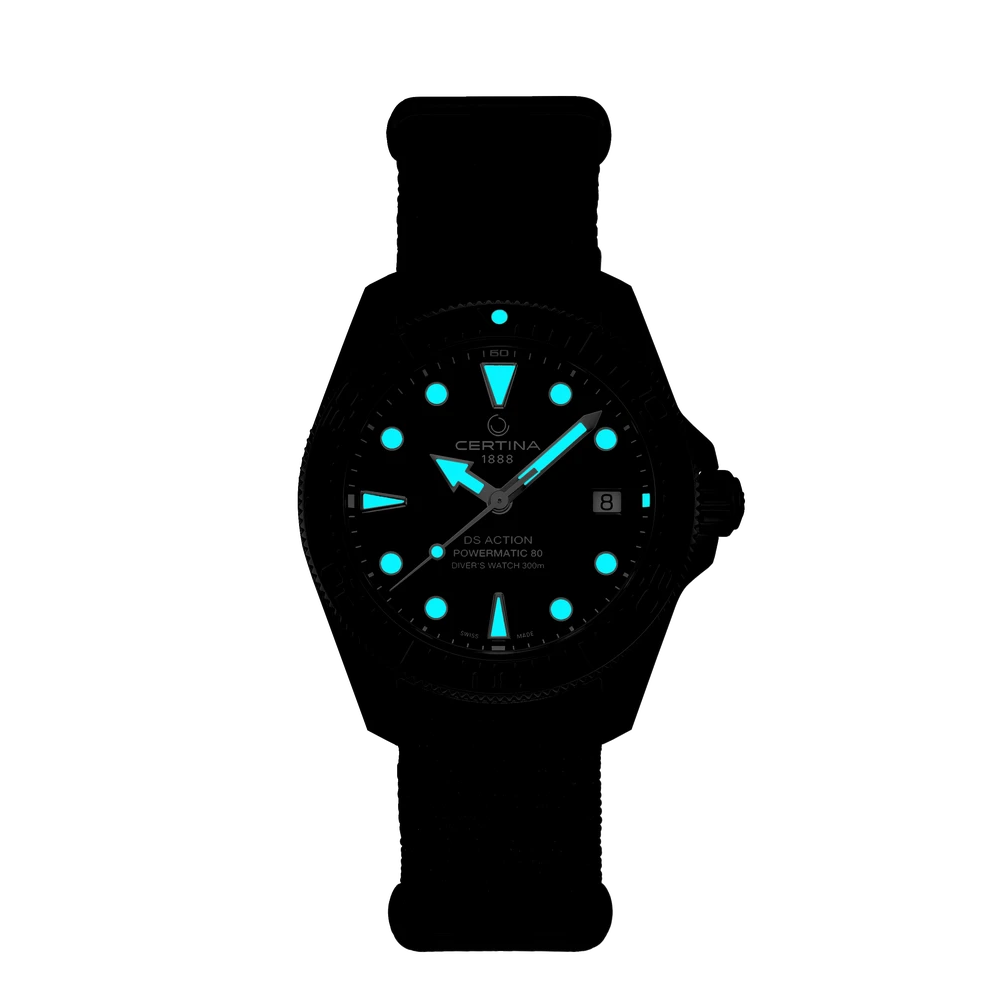 DS Action Diver 38mm Powermatic 80