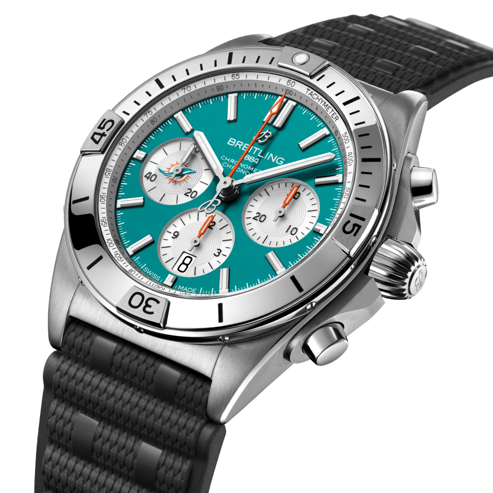 Chronomat B01 42 NFL Miami Dolphins Edition