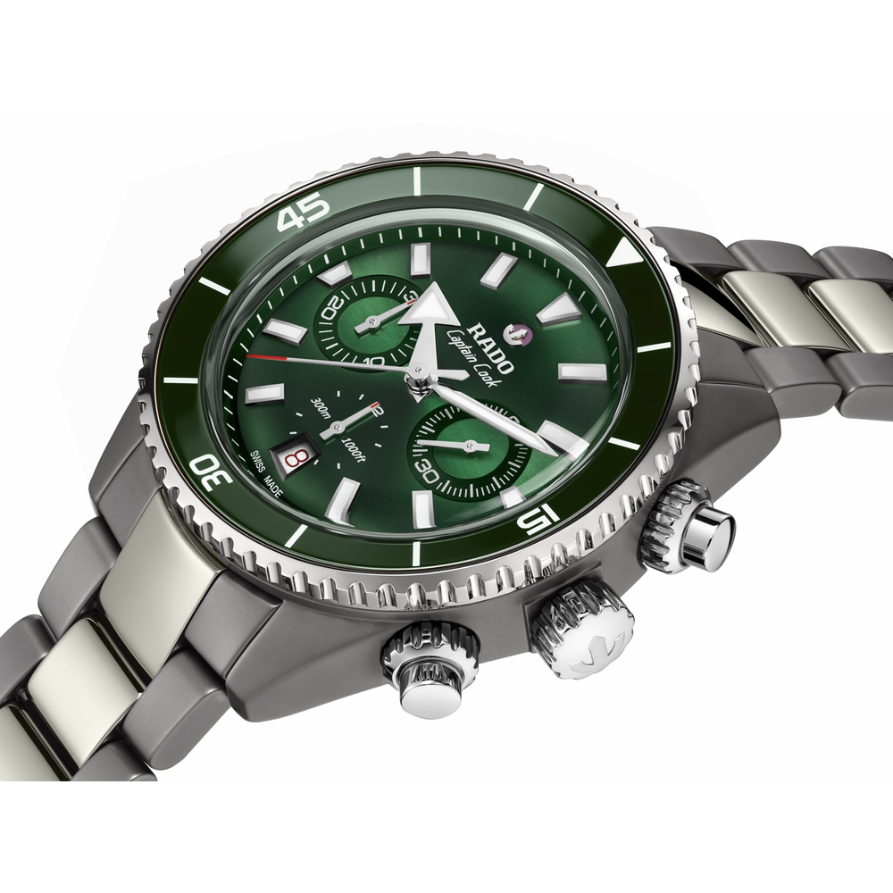 Captain Cook High-Tech Ceramic Automatic Chronograph