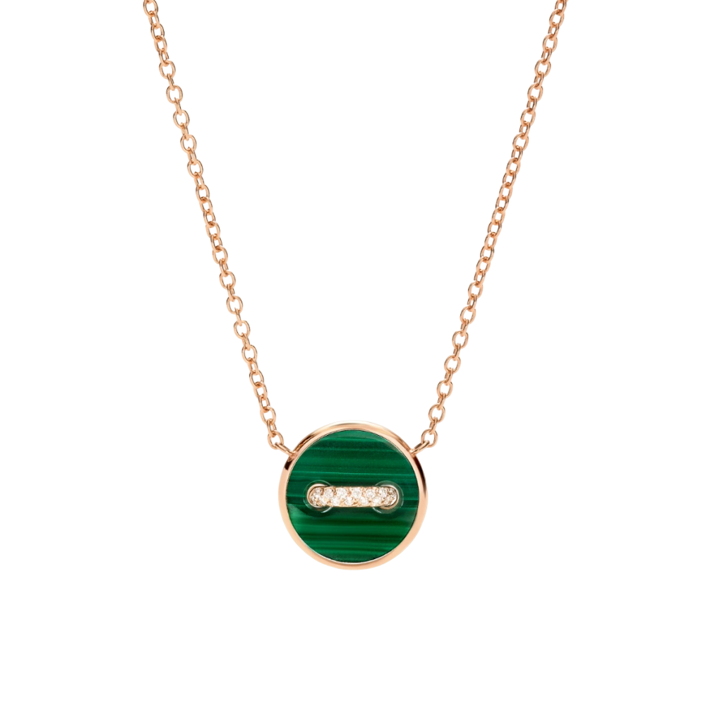 Collier Pom Pom Dot Avec Pendentif