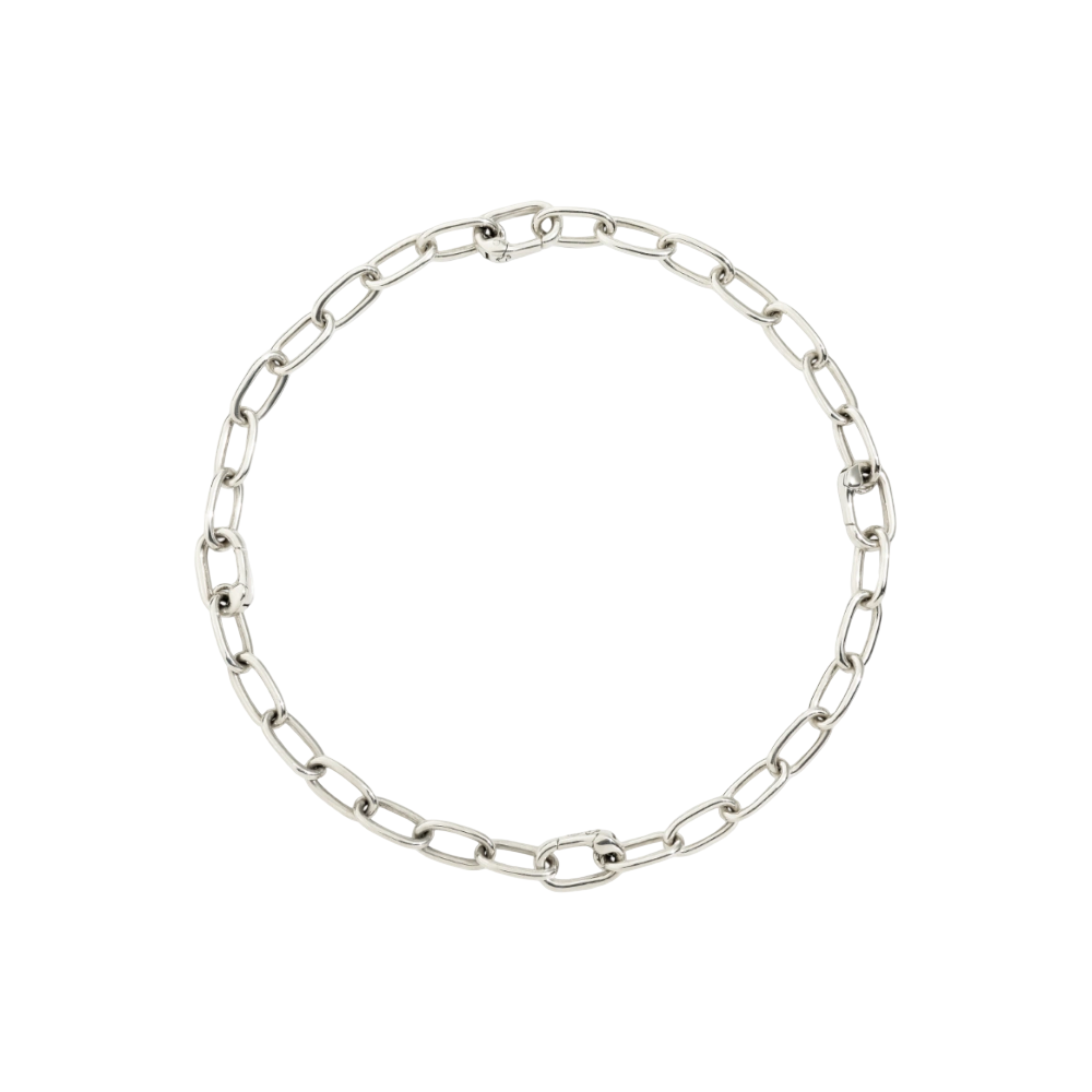 Silver Openable Link Bracelet