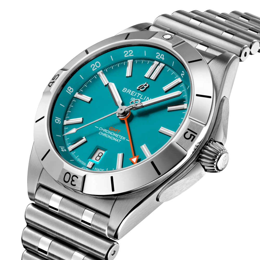 Chronomat Automatic GMT 40 NFL Miami Dolphins Edition