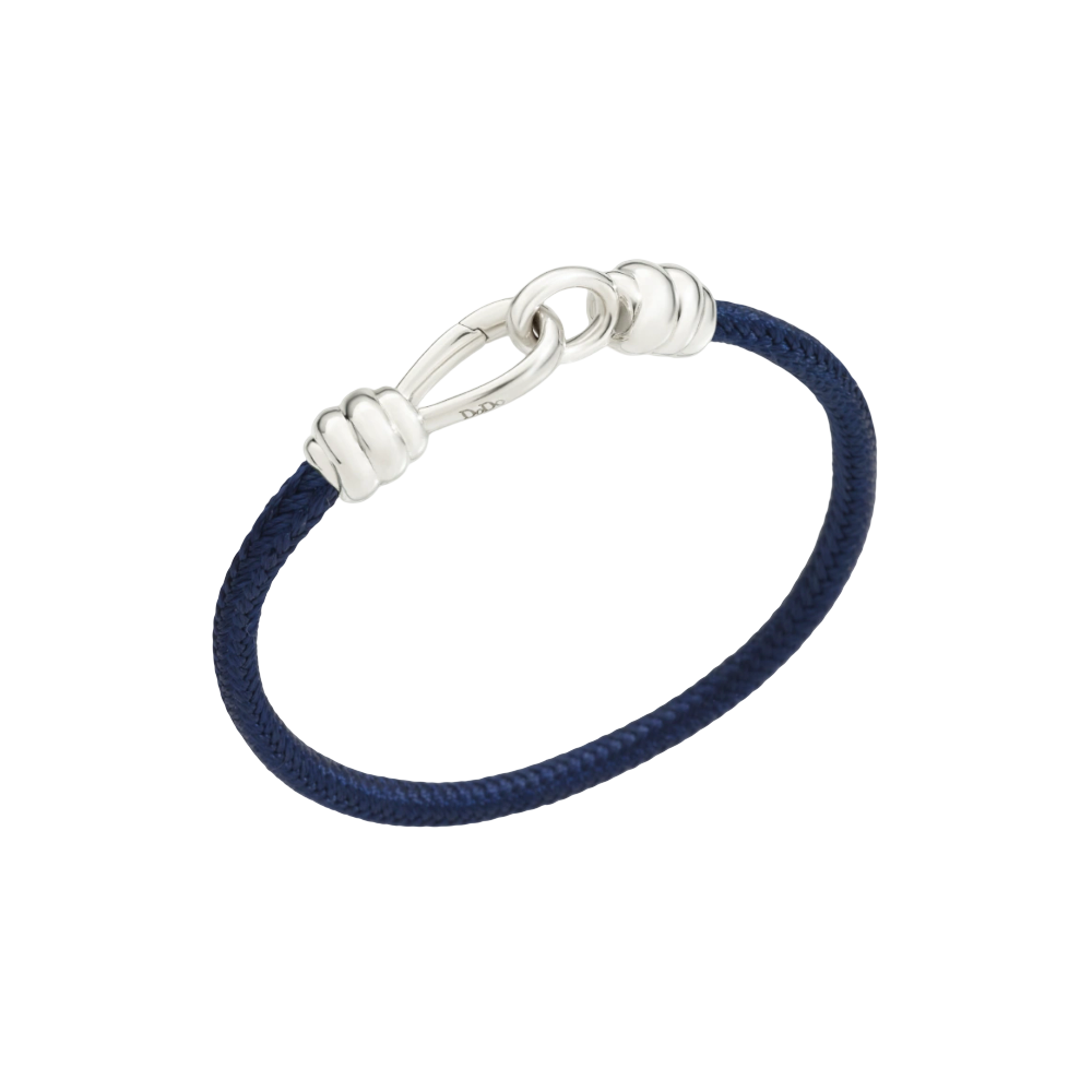 Armband Nodo Silber Und Kordel