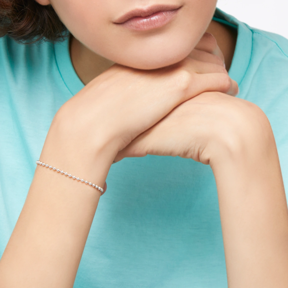Silver Bollicine Bracelet