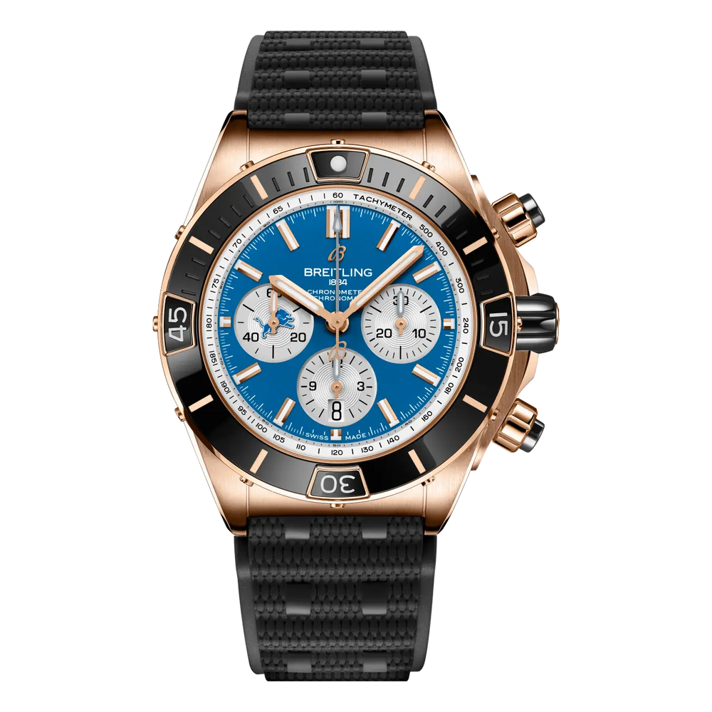 Super Chronomat B01 Chronograph 44 NFL Detroit Lions Edition