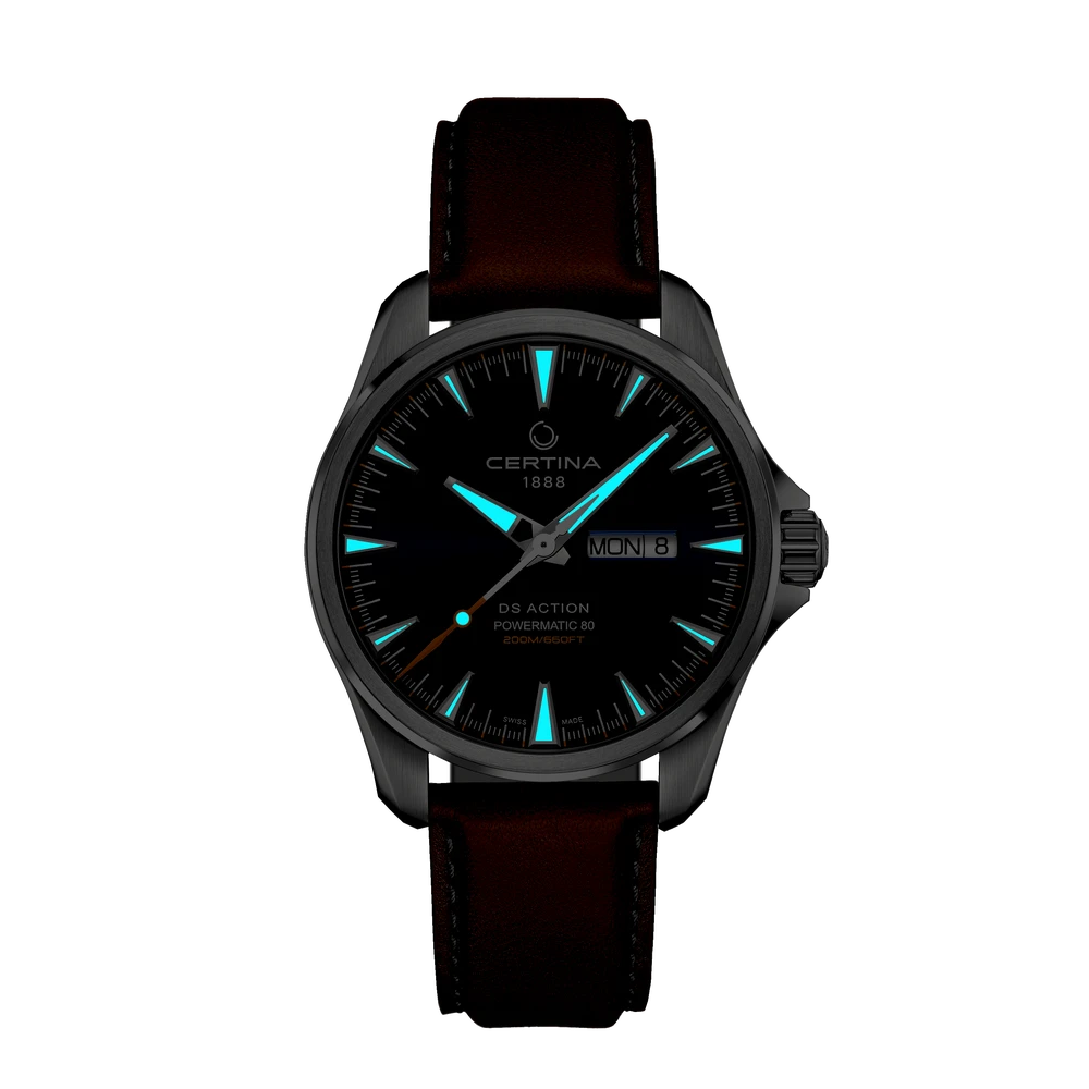 DS Action Day Date Powermatic 80