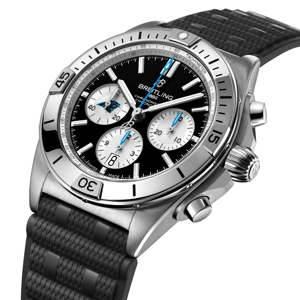 Chronomat B01 42 NFL Carolina Panthers Edition