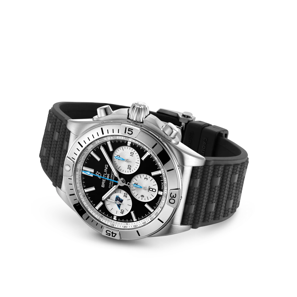 Chronomat B01 42 NFL Carolina Panthers Edition