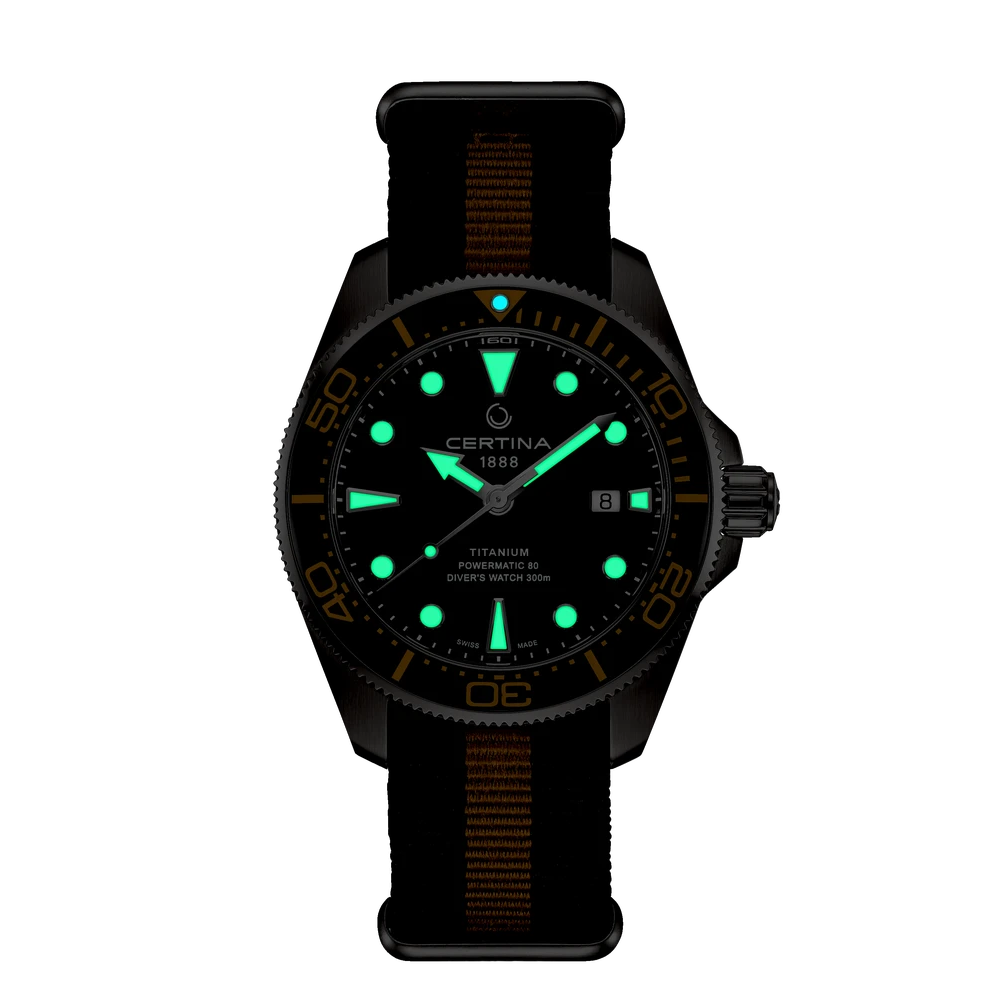 DS Action Diver 43mm Powermatic 80