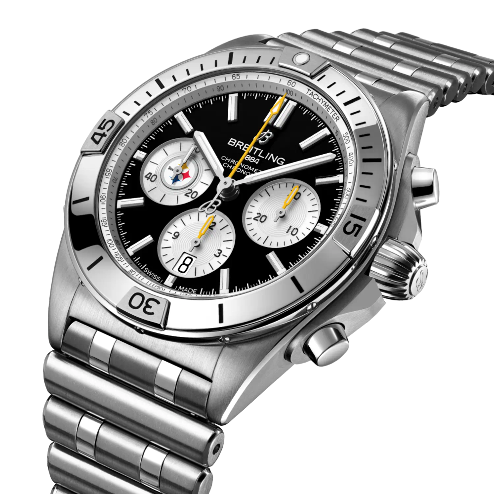 Chronomat B01 42 NFL Pittsburgh Steelers Edition