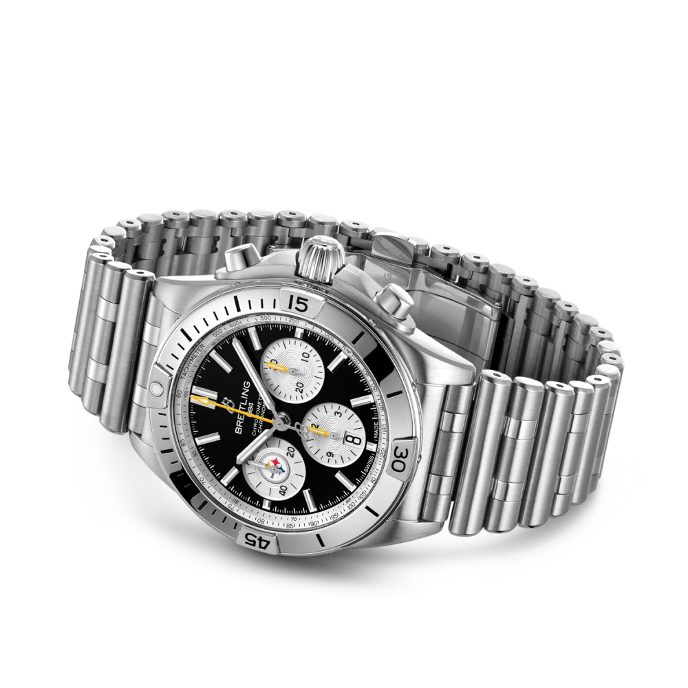 Chronomat B01 42 NFL Pittsburgh Steelers Edition