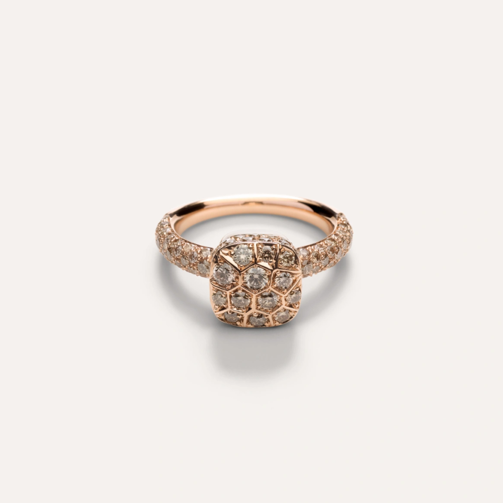 Bague Nudo Solitaire