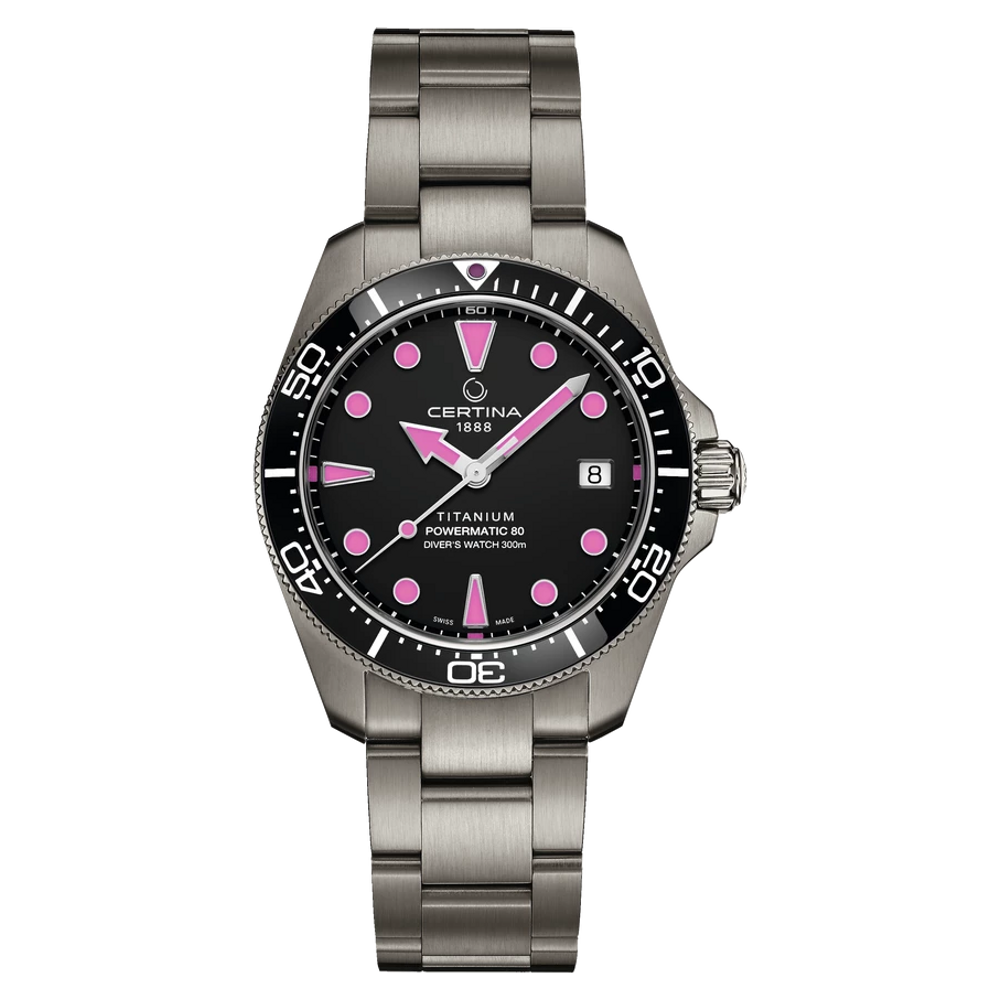 DS Action Diver 38mm Titanium