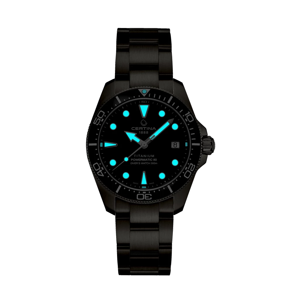 DS Action Diver 38mm Titanium