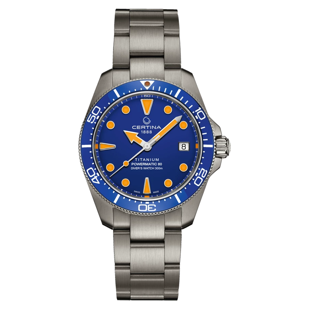 DS Action Diver 38mm Titanium