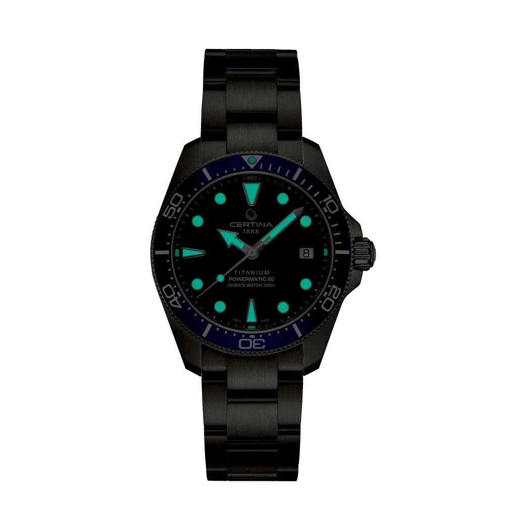 DS Action Diver 38mm Titanium