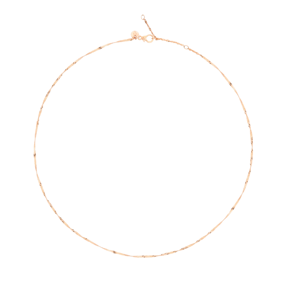 Collier Essentials Or Rose