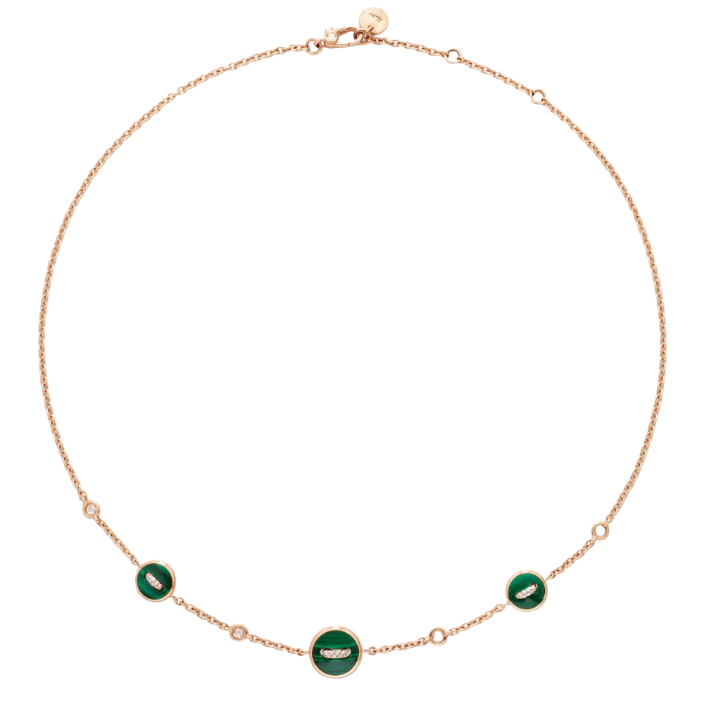 Collier Réversible Pom Pom Dot