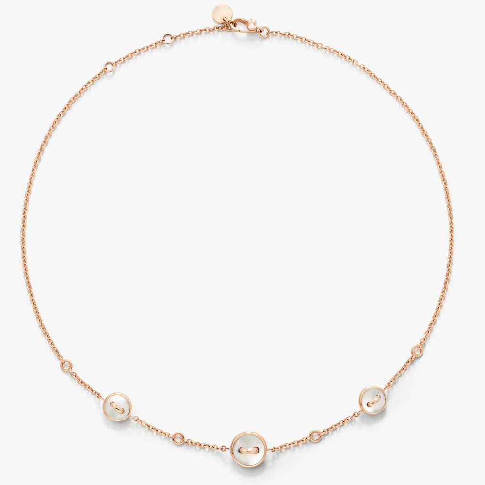 Collier Réversible Pom Pom Dot