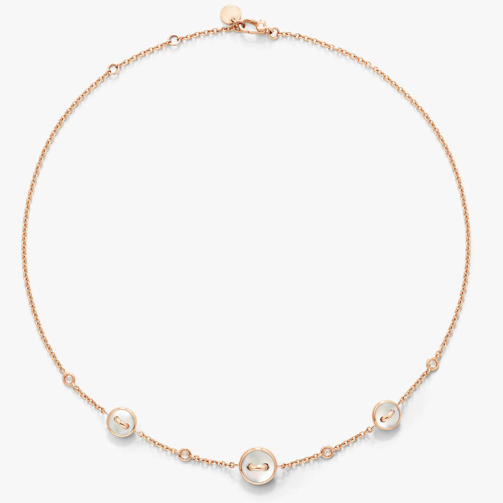 Collier Réversible Pom Pom Dot