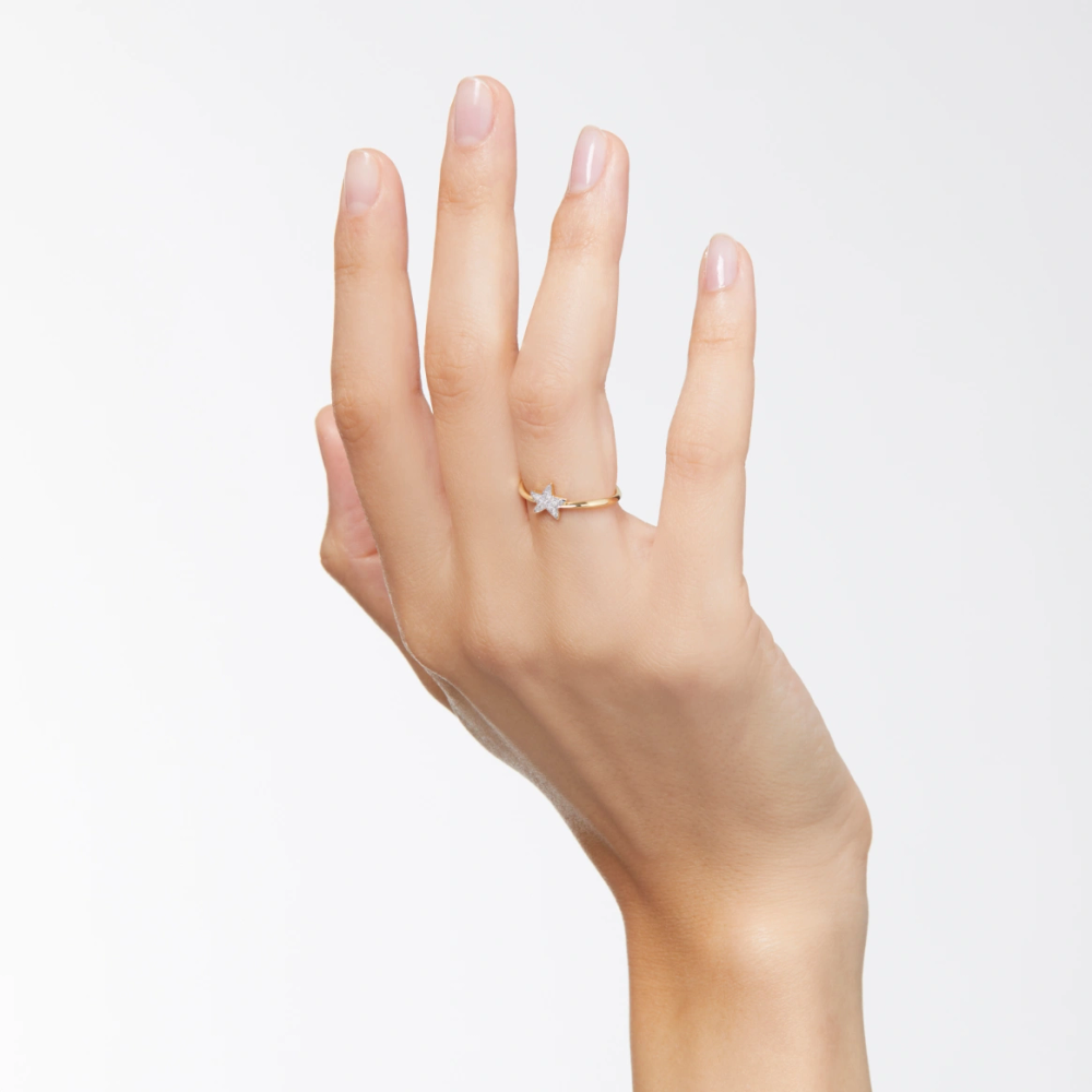 Bague Stellina Or Jaune &amp; Diamants Blancs