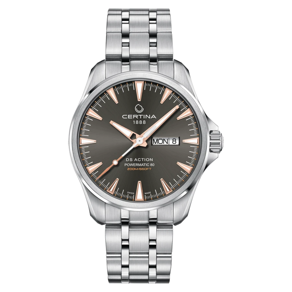 DS Action Day Date Powermatic 80
