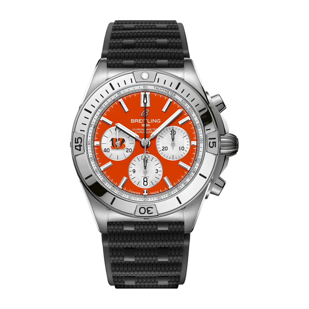 Chronomat B01 42 NFL Cincinnati Bengals Edition
