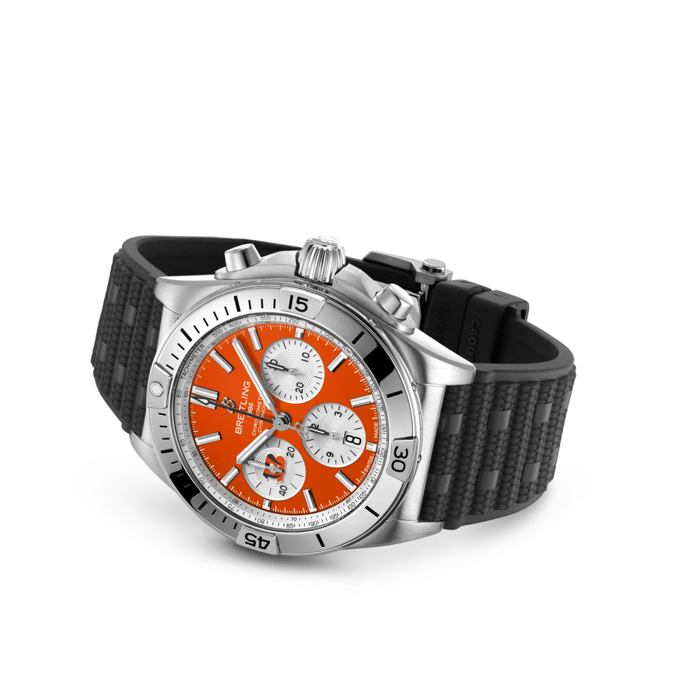 Chronomat B01 42 NFL Cincinnati Bengals Edition
