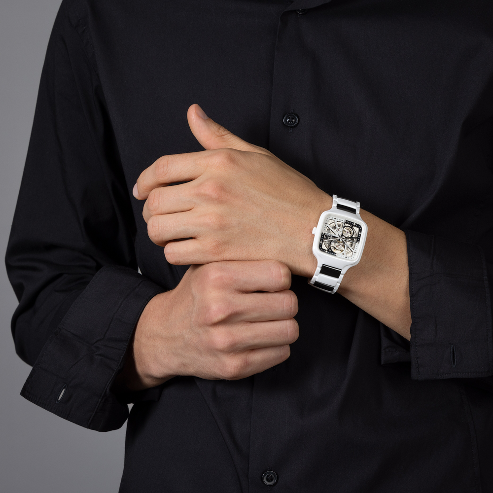 True Square Automatic Open Heart Diamonds Limited Edition