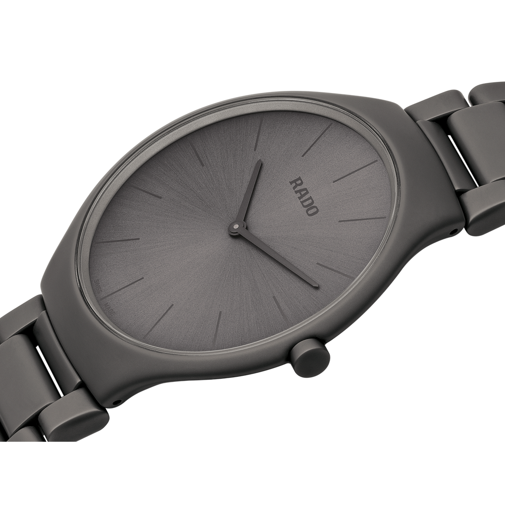 True Round Thinline Les Couleurs™ Le Corbusier Iron grey 32010