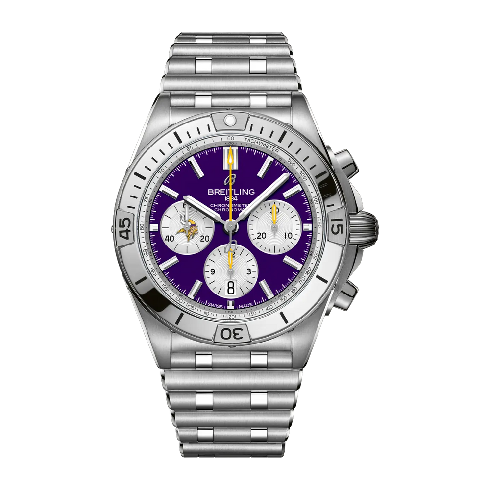 Chronomat B01 42 NFL Minnesota Vikings Edition