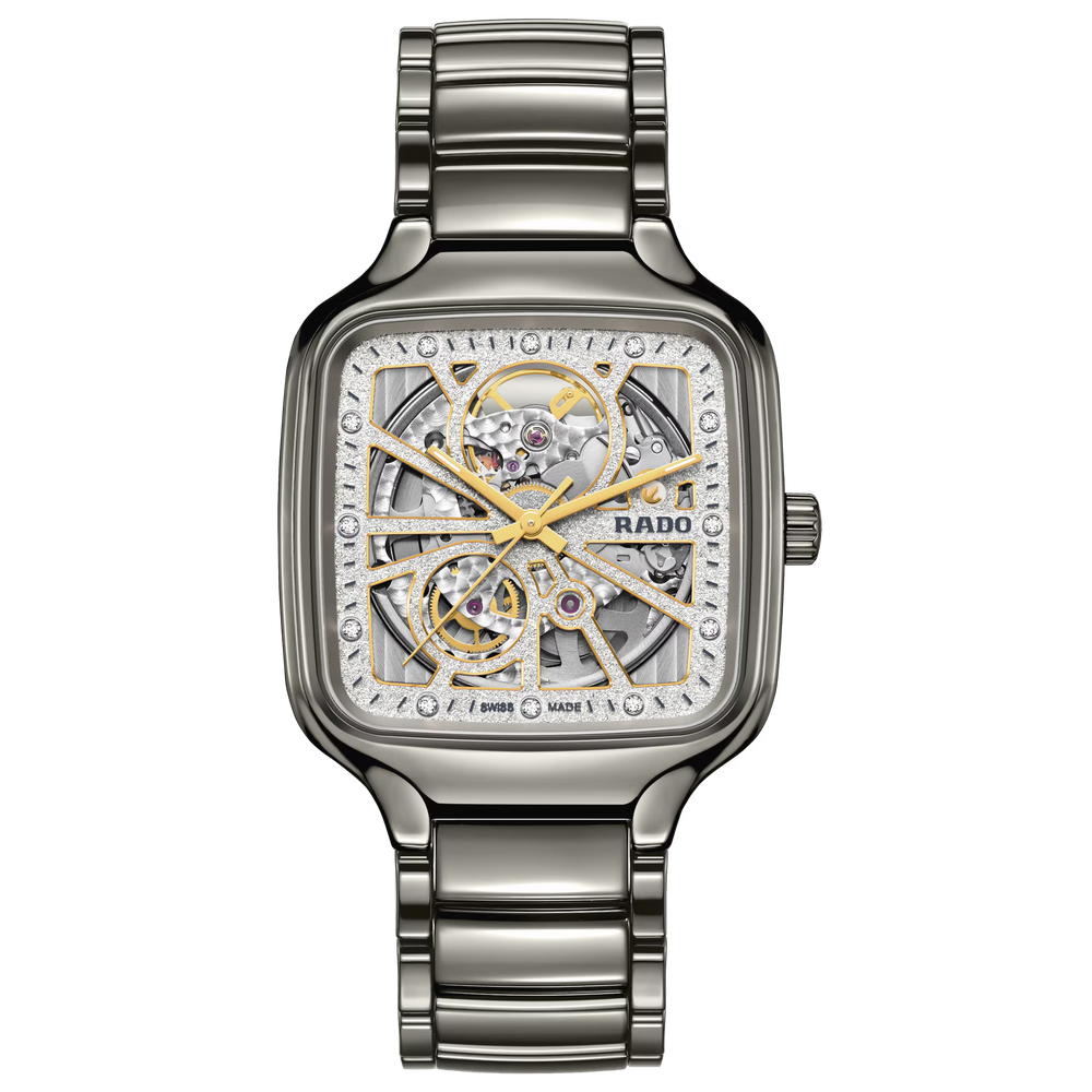 True Square Automatic Open Heart Sparkling