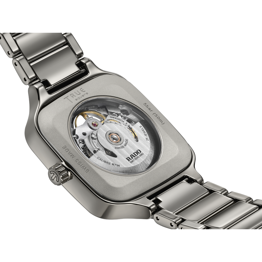 True Square Automatic Open Heart Sparkling