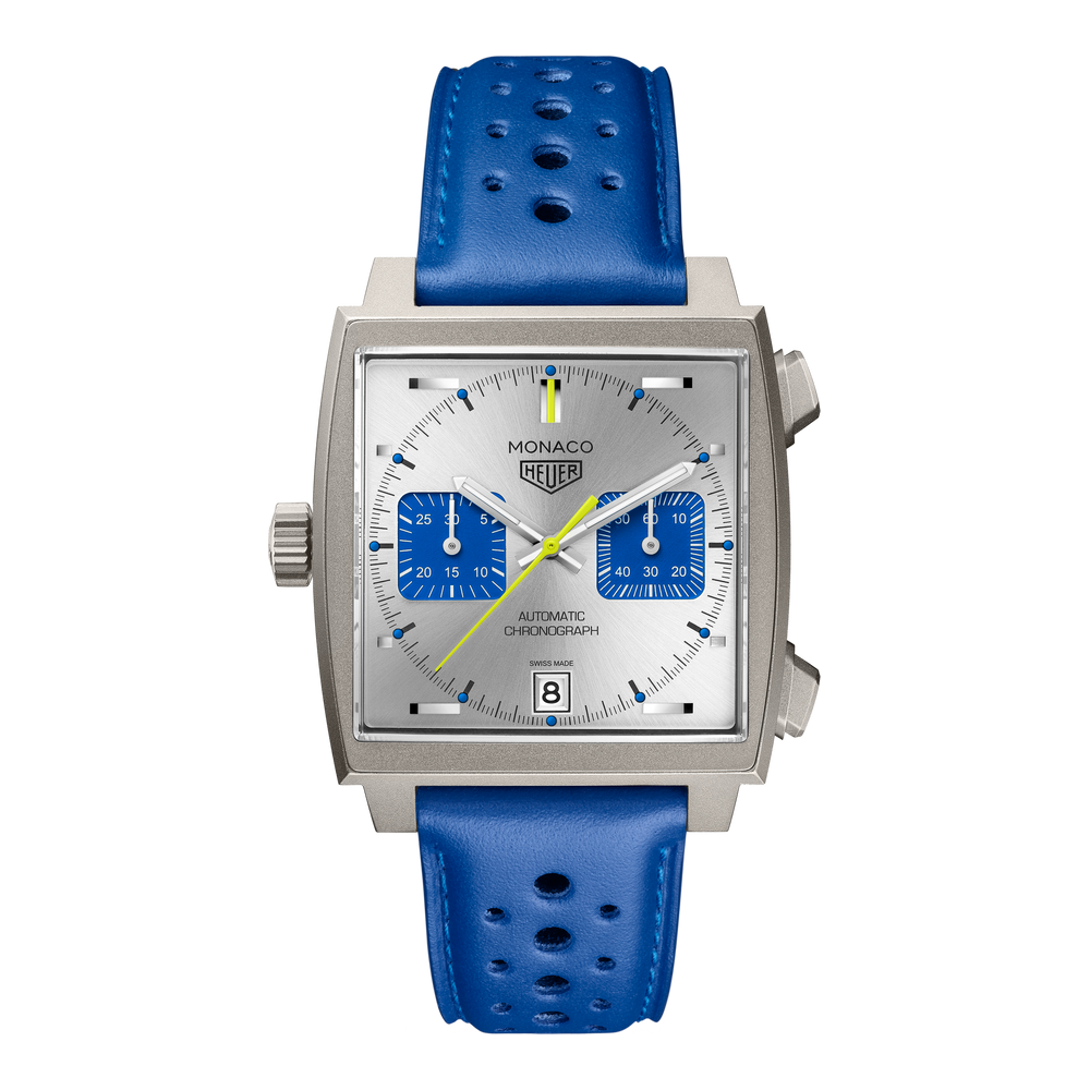 Monaco Chronograph French Racing Blue