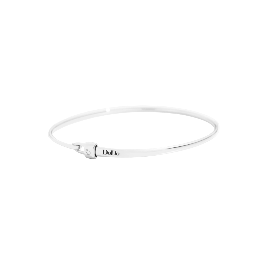 Silver Essentials Bangle Bracelet