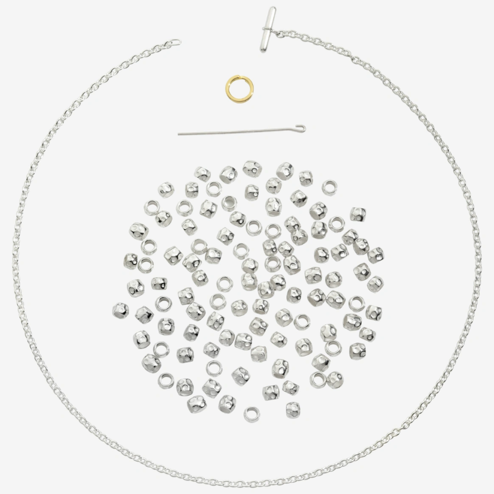 Collier Granelli Argent