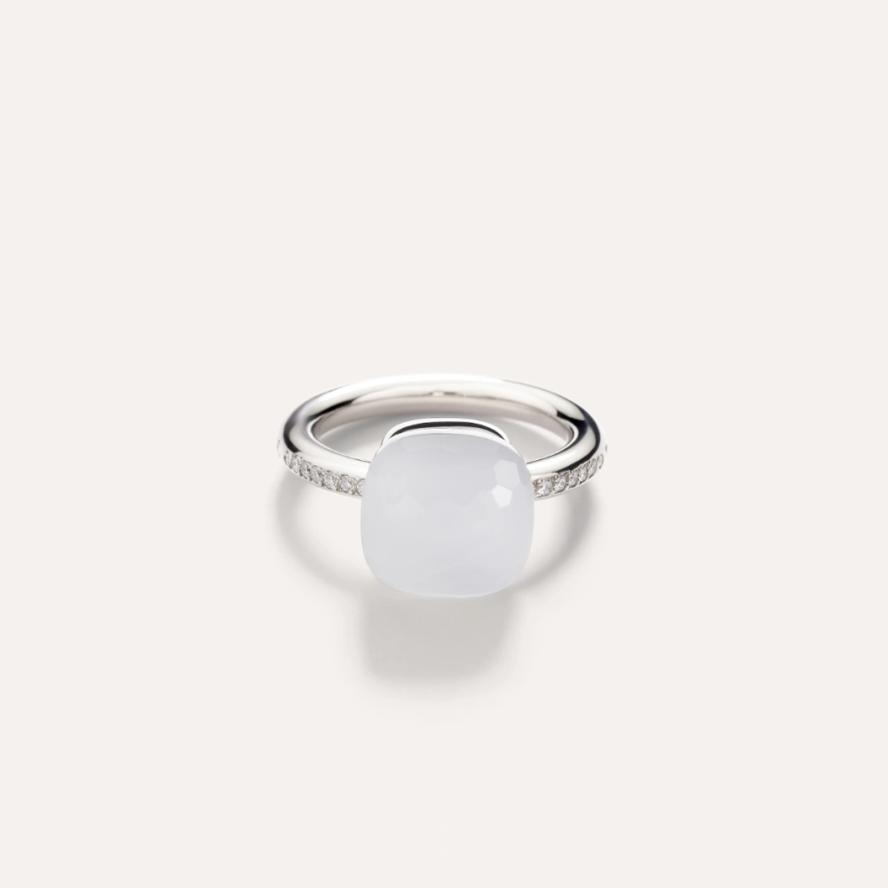 Ring Nudo Milky Classic