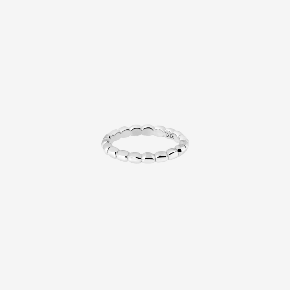 Ring Granelli Silber