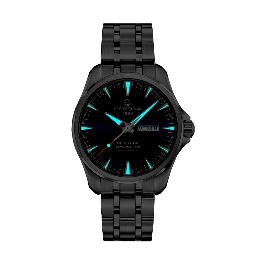 DS Action Day Date Powermatic 80